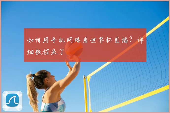 如何用手机网络看世界杯直播？详细教程来了